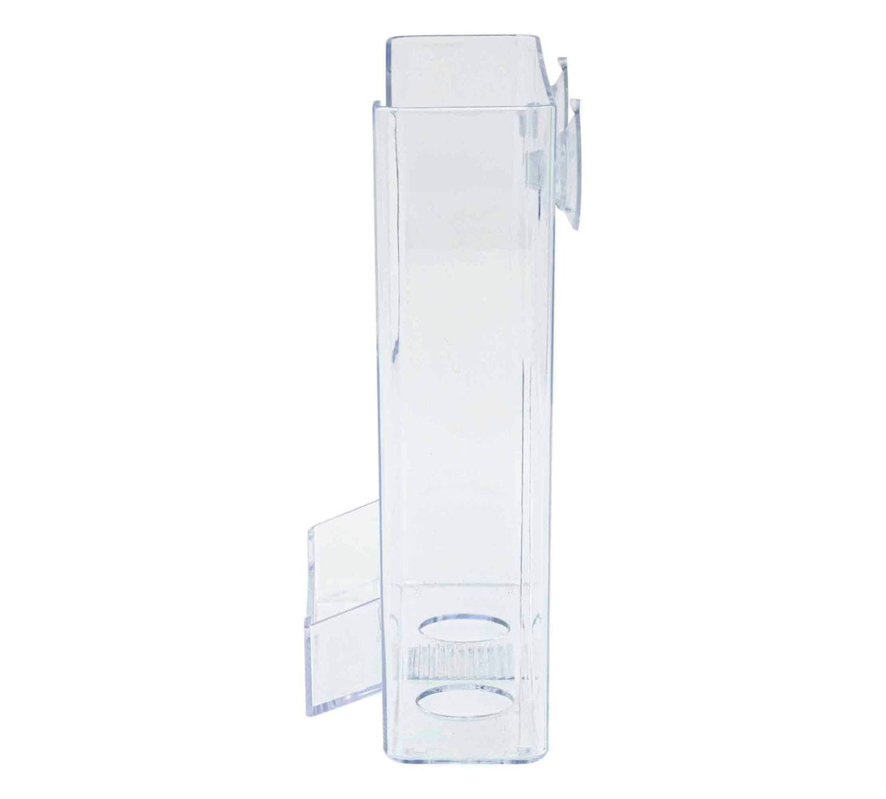 Suction Cup 6"W Bifold Holder with Card Pocket Window Display