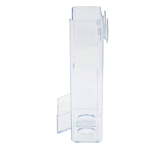 Suction Cup 6"W Bifold Holder with Card Pocket Window Display