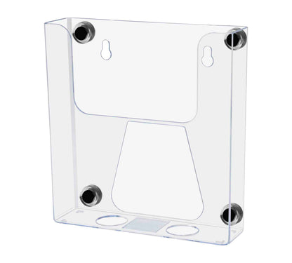 6.5"W Magnetic Booklet Holder Metal Mount Brochure Display