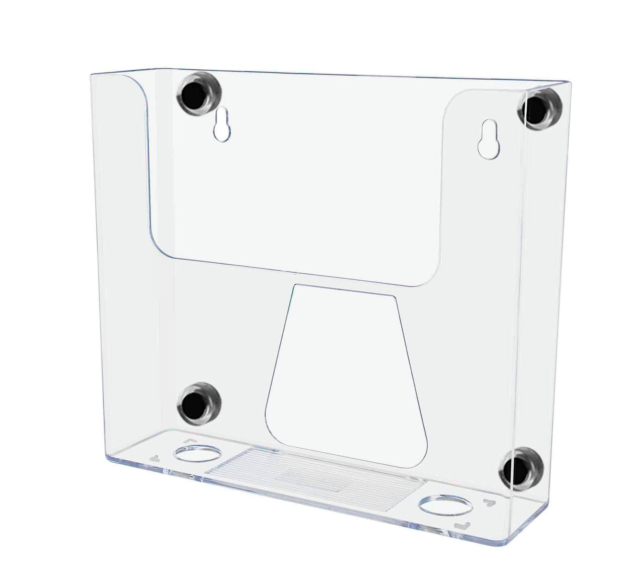 7.5"W Magnetic Flyer Holder Metal Mount Advertisement Display