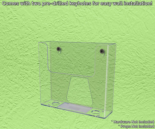 7.5"W Flyer Rack Booklet Holder Wall or Countertop Display