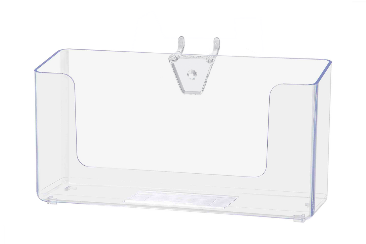 Pegboard 5"W Postcard Holder Brochure Display