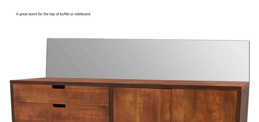 12" x 48" Acrylic Mirror Sheet for Replacement Glass Mirrors