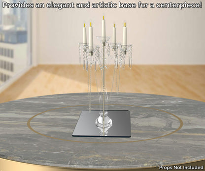 Provides an elegant and artistic base for a centerpiece