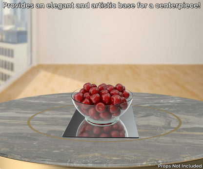 Provides an elegant and artistic base for a centerpiece