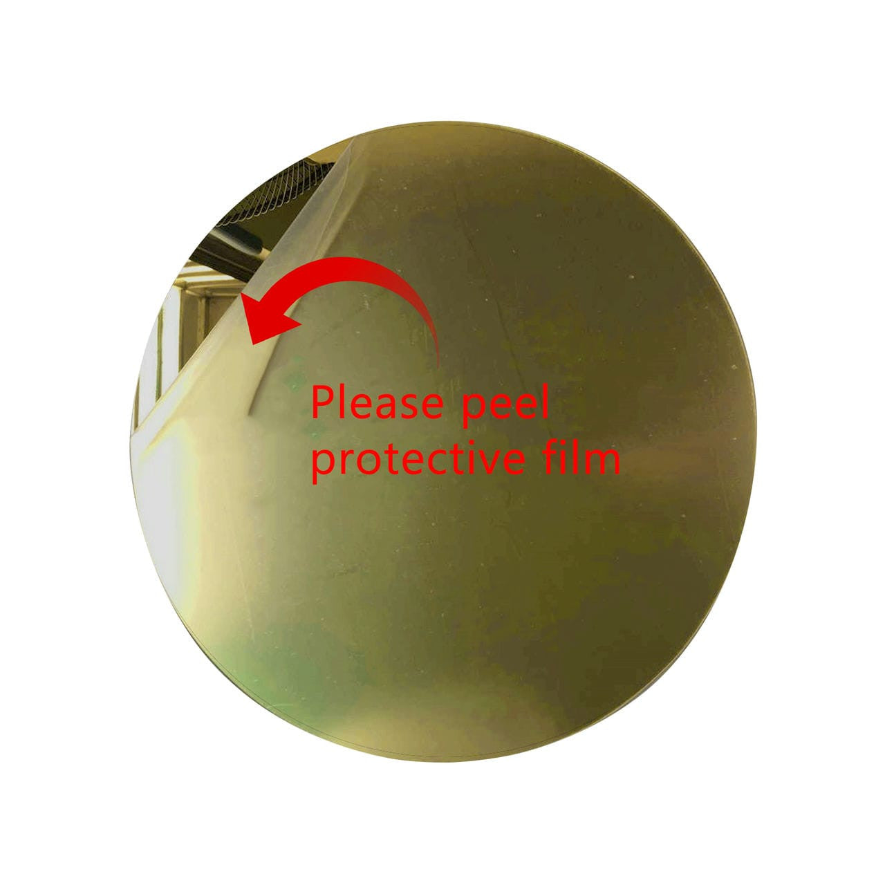 25 Pack Round Shaped Mirror Acrylic Pieces for Arts and Crafts