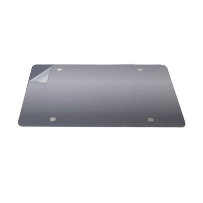 Blank Mirror License Plate Laser Cut Acrylic with 4 Holes