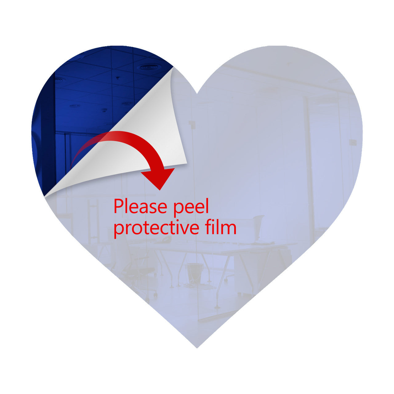 50 Pack Heart Shaped Mirror Acrylic Pieces for Arts and Crafts