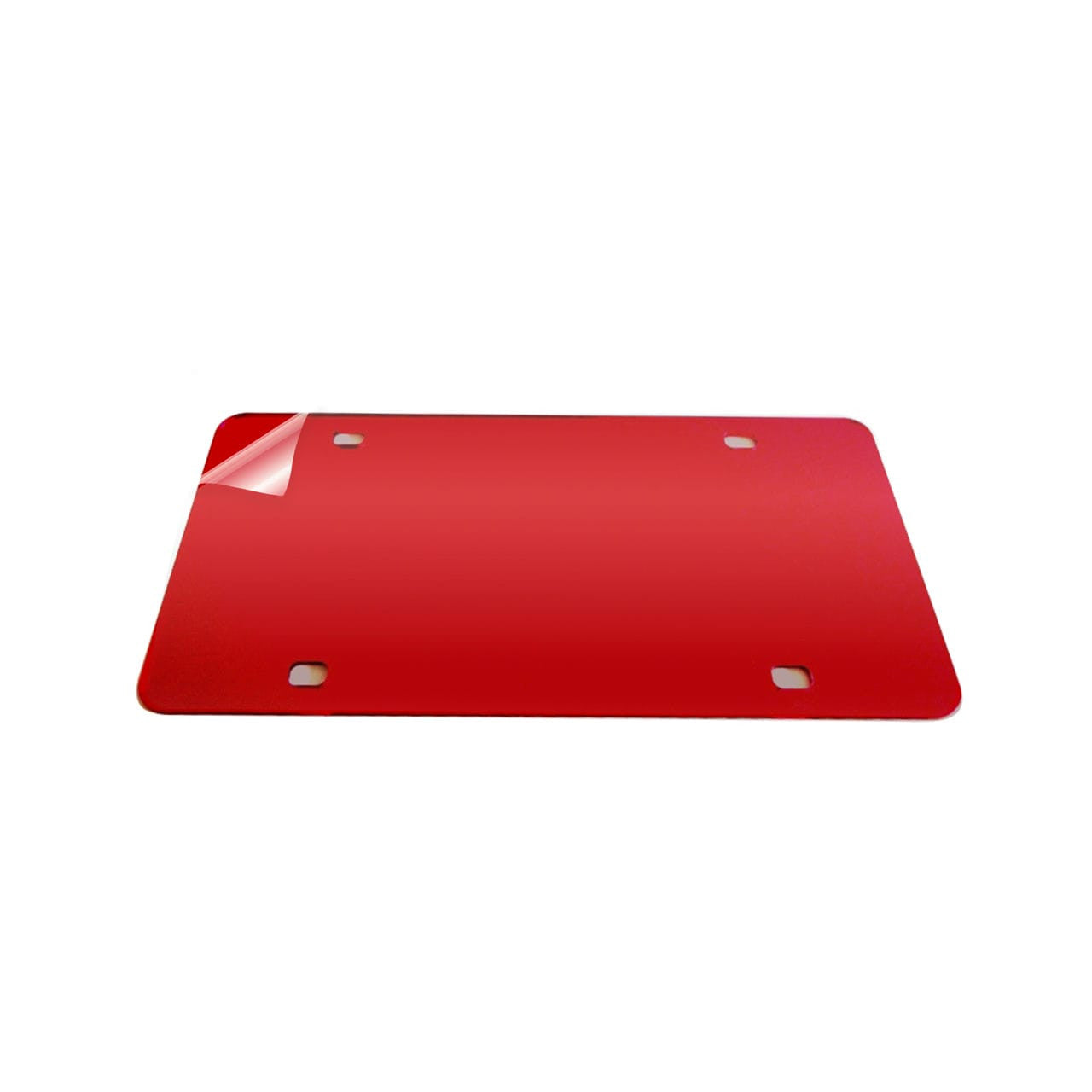 Blank Mirror License Plate Laser Cut Acrylic with 4 Holes