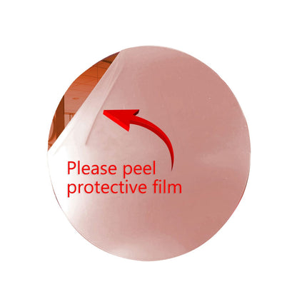 25 Pack Round Shaped Mirror Acrylic Pieces for Arts and Crafts