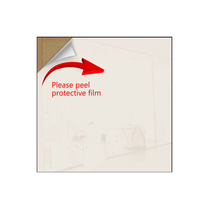 50 Pack Square Shaped Mirror Acrylic Pieces for Arts and Crafts