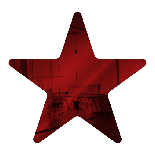 50 Pack Star Shaped Mirror Acrylic Pieces for Arts and Crafts