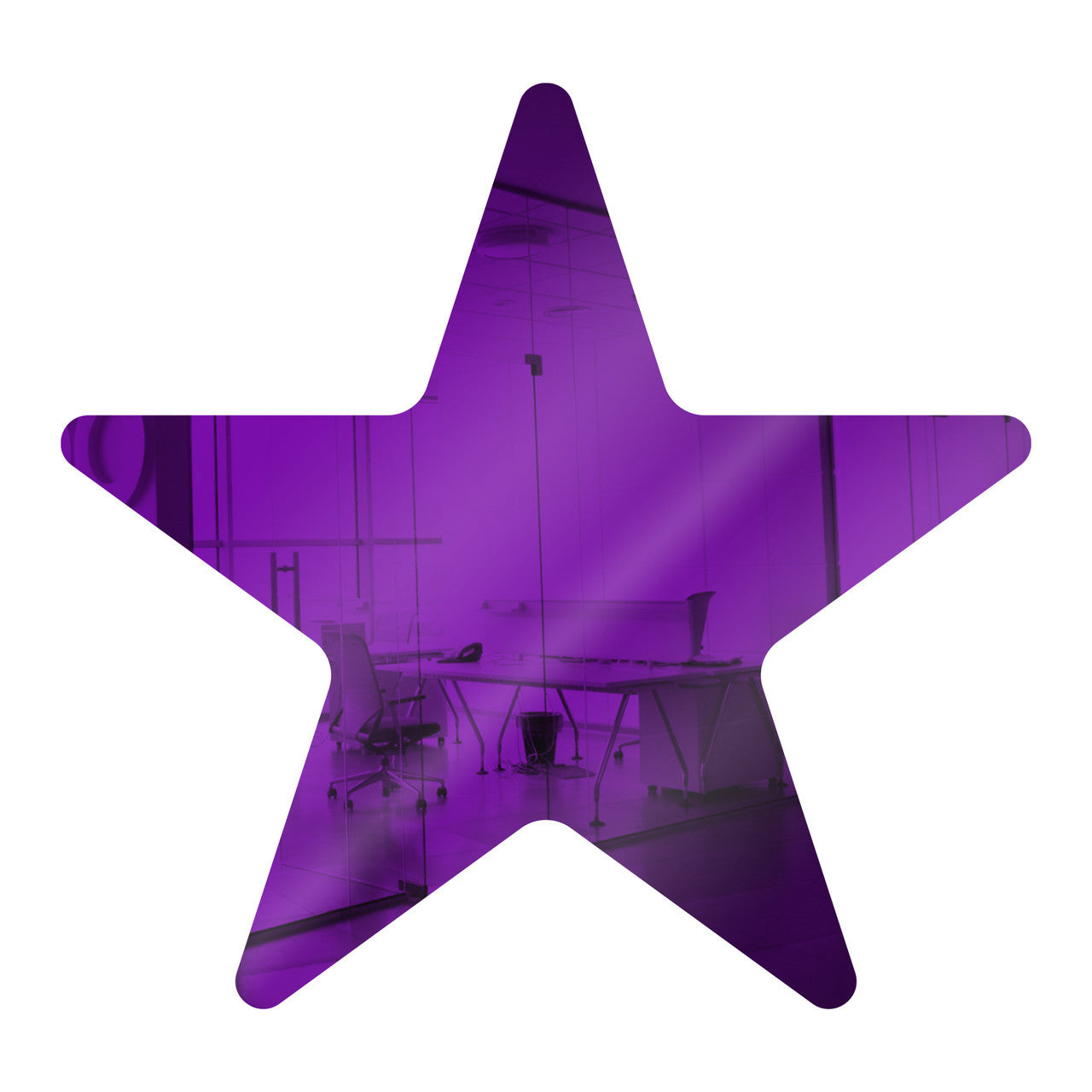 50 Pack Star Shaped Mirror Acrylic Pieces for Arts and Crafts