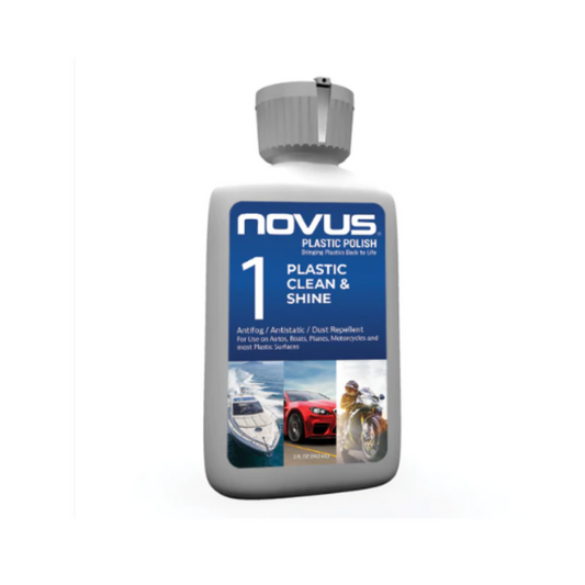 NOVUS 1: Clean & Shine 2 oz. Bottle of Plastic Polish