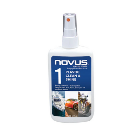 NOVUS 1: Clean & Shine 8 oz. Bottle of Plastic Polish