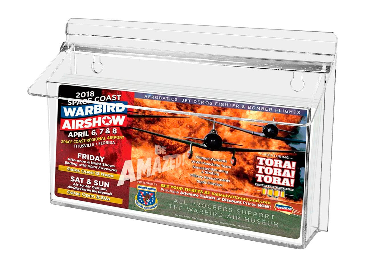 Outdoor Horizontal Take One Holder