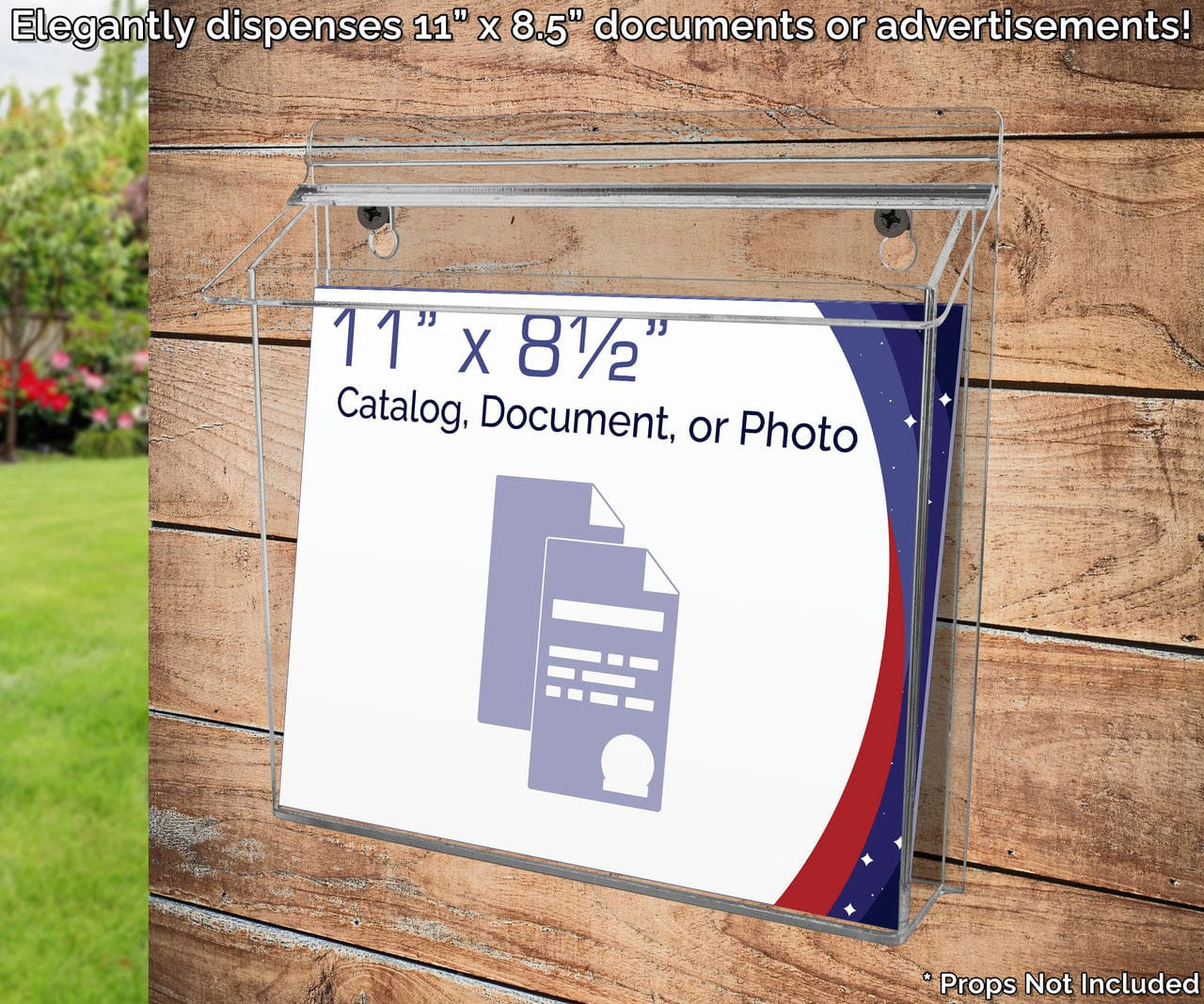 Weatherproof Catalog Document Box with Lid