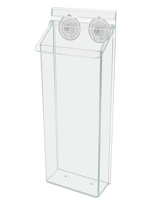 4"W x 11"H Suction Cup Outdoor Brochure Holder Window Mount