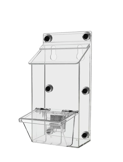 4"W x 6"H Magnetic Outdoor Postcard Holder with Card Box