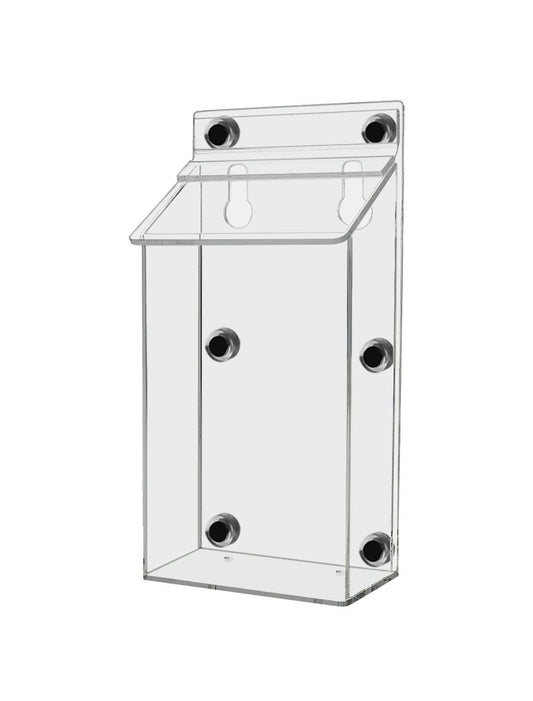 Magnetic outdoor vehicle or metal door brochure holder Each item comes with a take one sticker to apply on above or beside the product empty