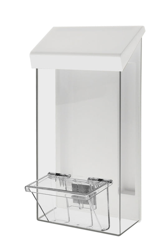 4"W x 9"H Magnetic Outdoor Trifold Brochure Box with Card Holder