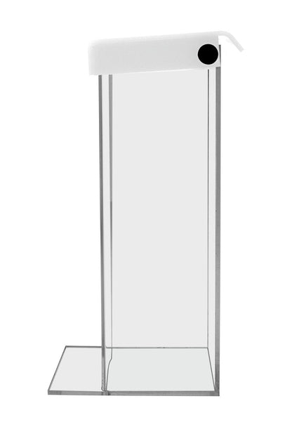 3.75"W x 8.75"H Outdoor Trifold Countertop Box with White Lid