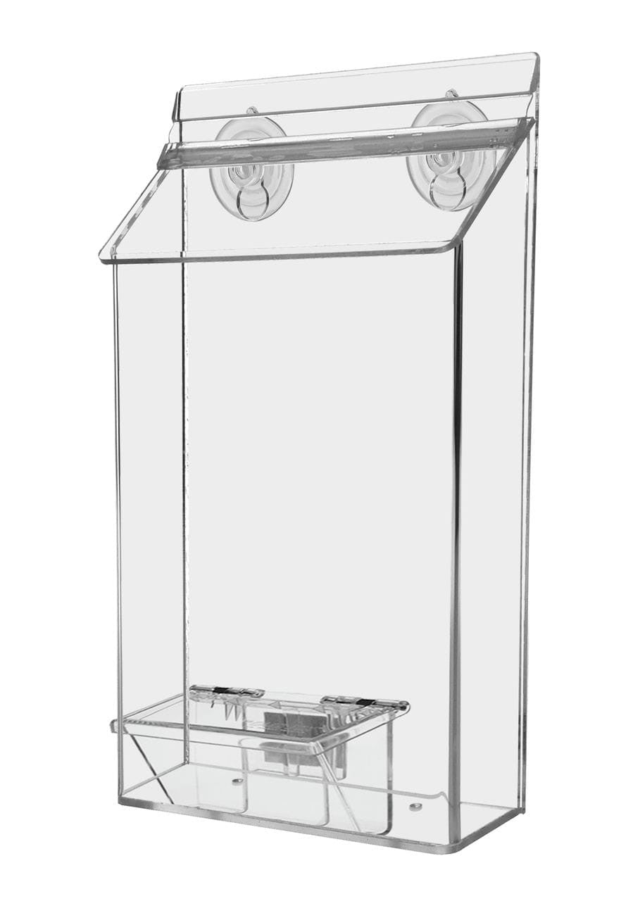 6"W x 9"H Suction Cup Outdoor Bifold Holder with Card Box