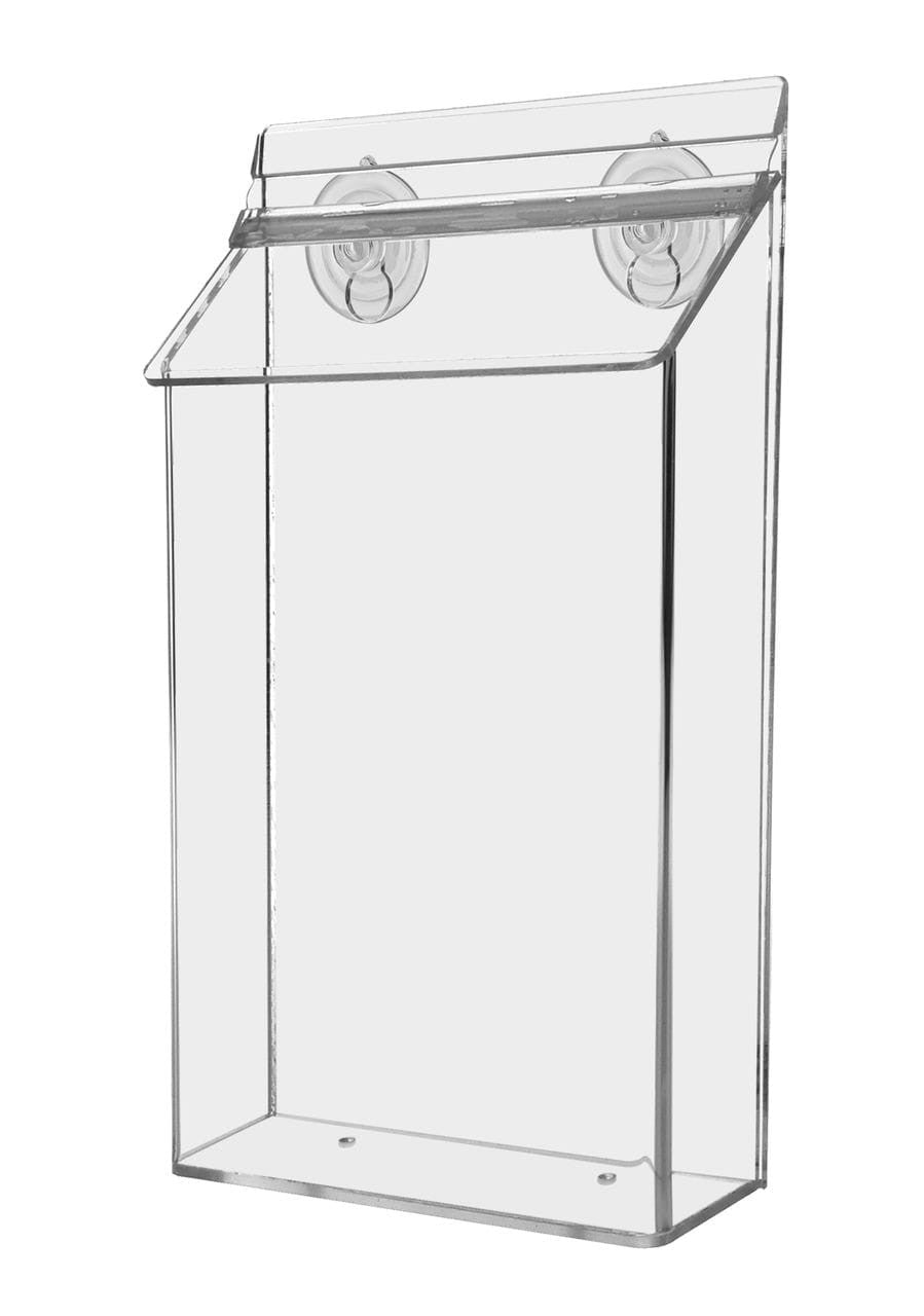 Outdoor Box Display Booklet Holder empty