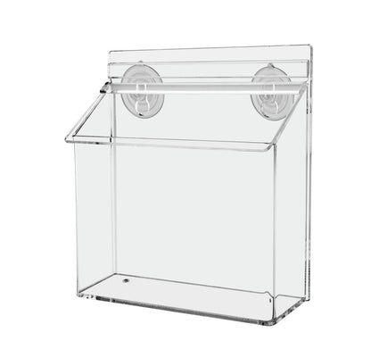 7.5"W x 5.5"H Suction Cup Outdoor Postcard Holder Window Mount