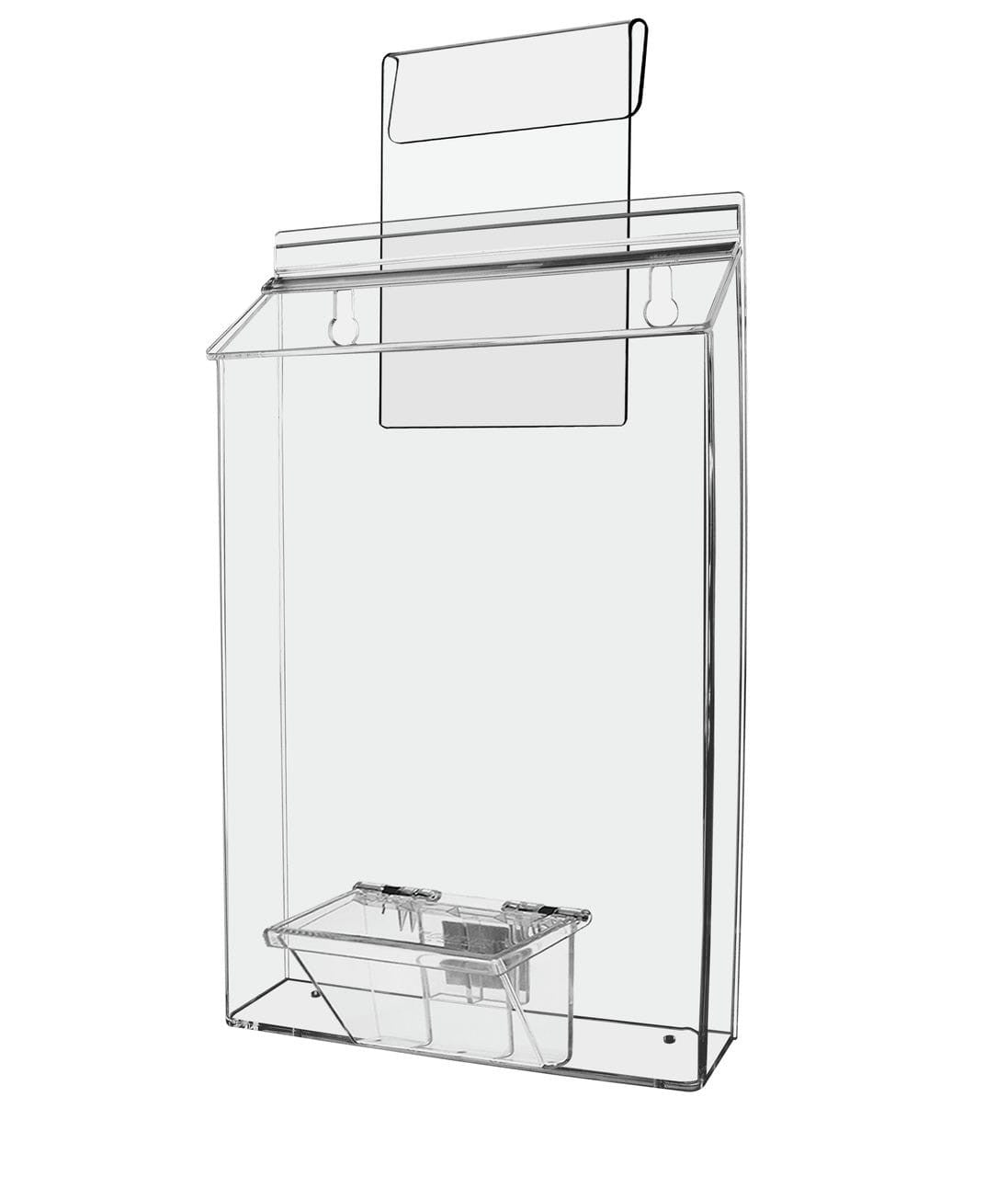 Eight and a half inch wide by eleven and three quarters inches high Vehicle Brochure Holder