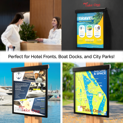 Outdoor Flyer Holder