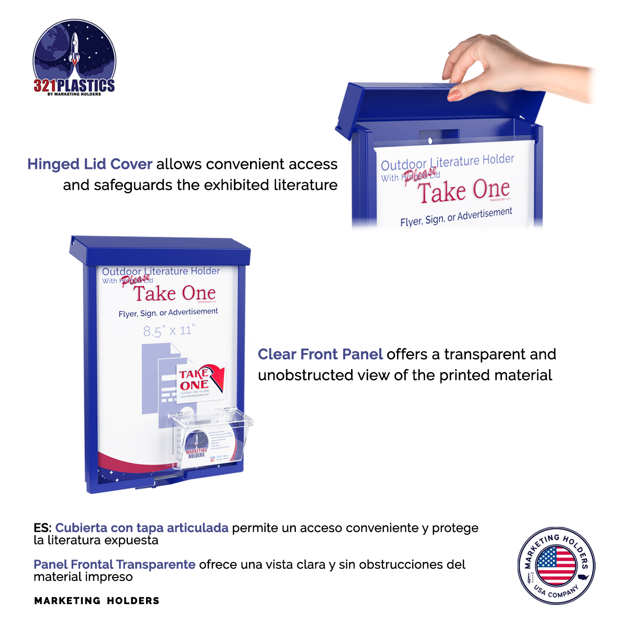 Take One Advertisement Display