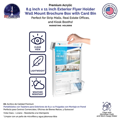 White Outdoor Box with Lid