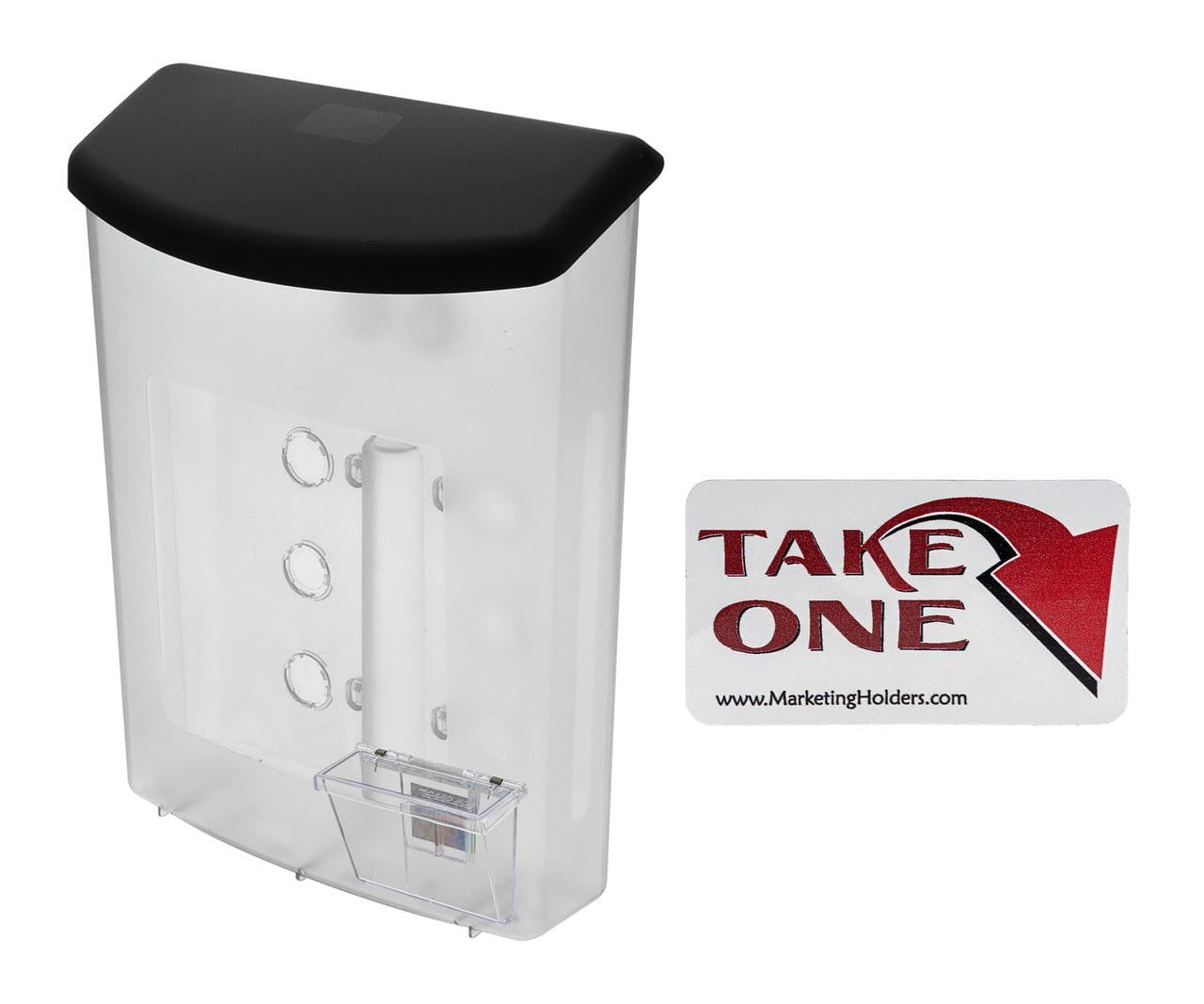 Eight and a half by Eleven Display Box Outdoor Holder with Card Box