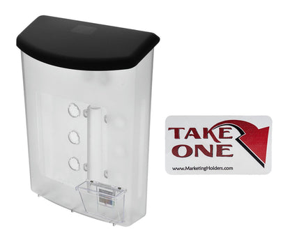 Eight and a half by Eleven Display Box Outdoor Holder with Card Box