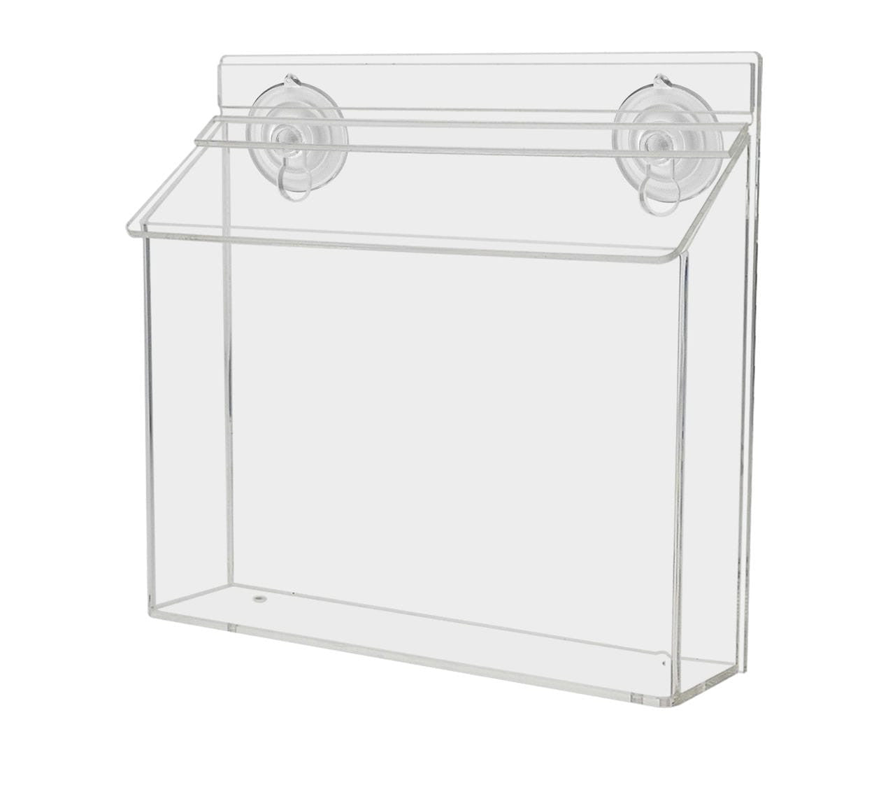 9"W x 6"H Suction Cup Outdoor Booklet Holder Window Mount