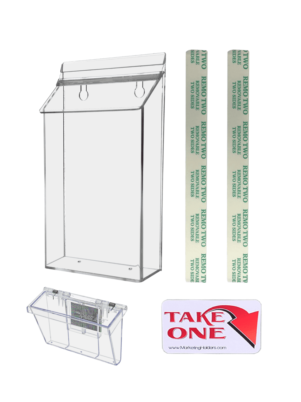 Outdoor Bifold Brochure Holder