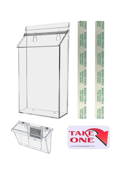Outdoor Bifold Brochure Holder