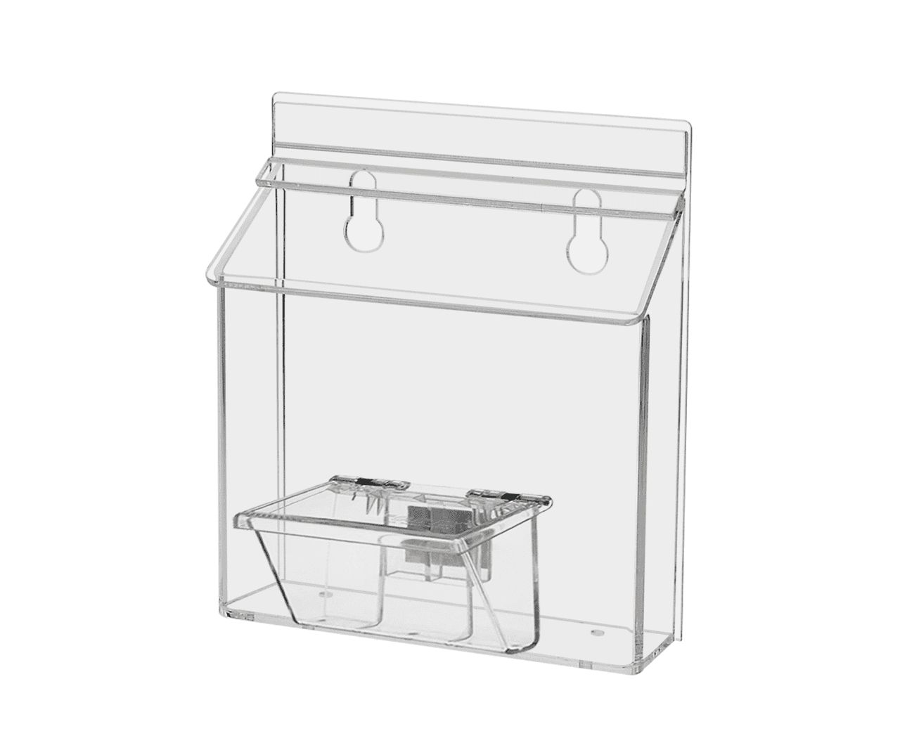 Exterior Postcard Mail Box with Card Box