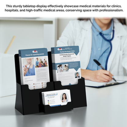 Multi Pocket Printed Media Holder