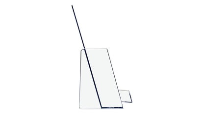 5.5"W Bifold Brochure Holder Display with Business Card Pocket