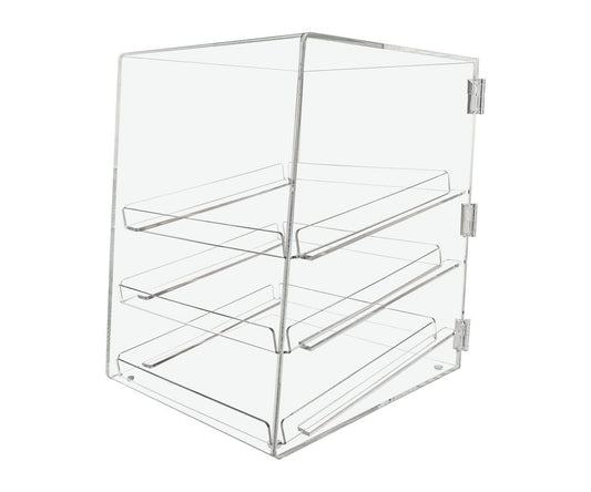 12.75" x 14.75" x 16.75" Bakery Pastry Display Case with 3 Trays