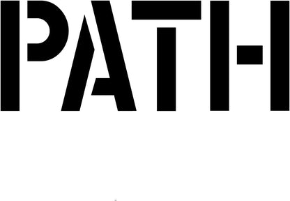 PATH Stencil for Bike Ways and Lanes