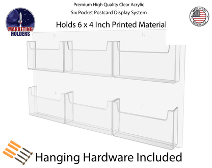 Wall Mount Postcard Organizer