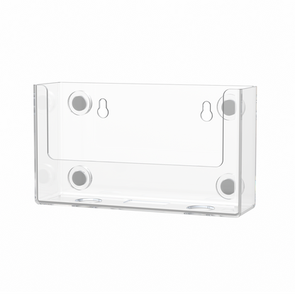 6"W Magnetic Postcard Holder Metal Mount Booklet Display