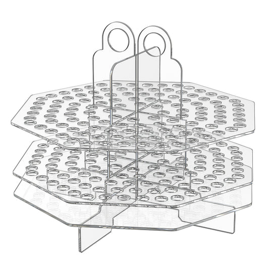 120 Slot Pen Organizer or Brush or Marker Holder Acrylic