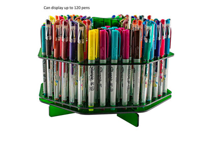 Pen or Brushes Organizer with Handle Marker 120 Slot