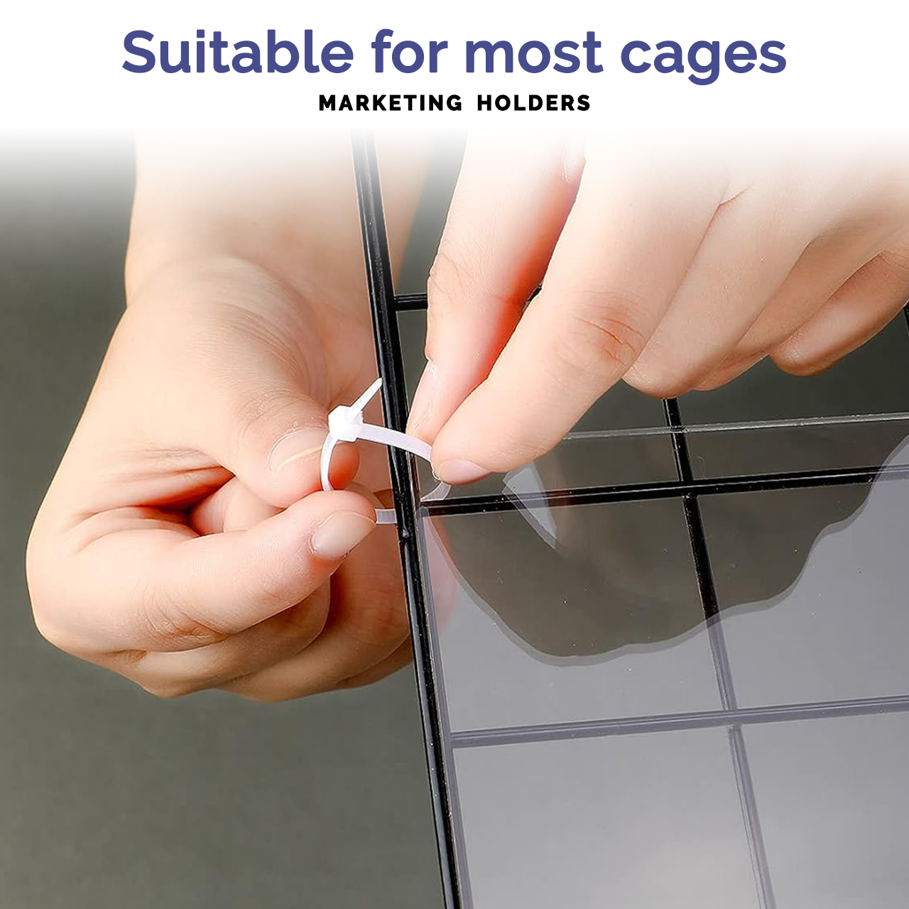 6"W x 4.5"H Urine Guard Pet Cage Liner Splash Guard Plastic Sides