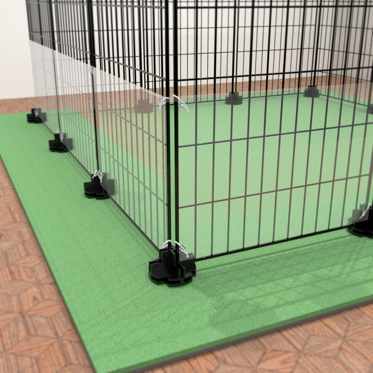 8"W x 11"H Urine Guard Pet Cage Liner Critter Splash Guard