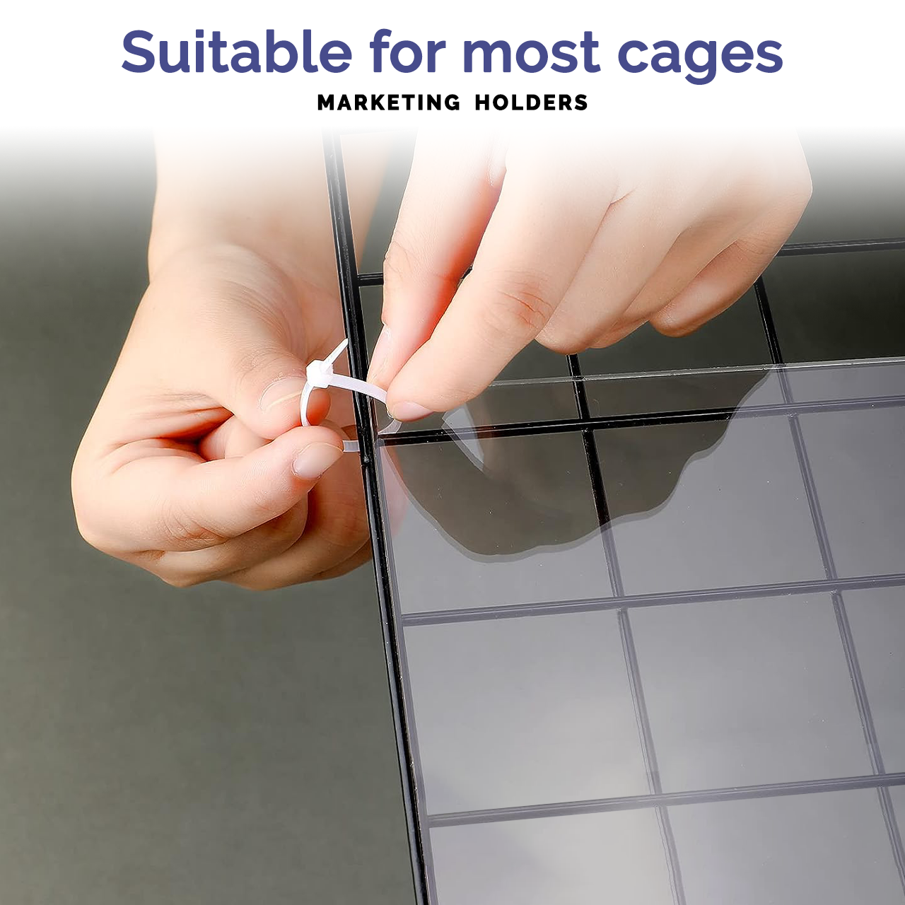 8"W x 12"H Urine Guard Pet Cage Liner Splash Guard Plastic Sides